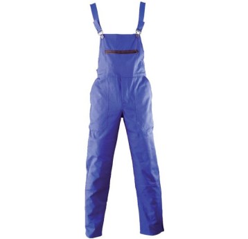 SPODNIE OGRODNICZKI KLASIK DAMSKIE - NIEBIESKI