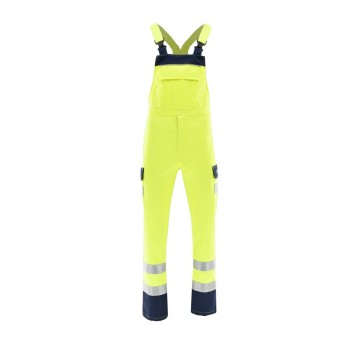 SPODNIE OGRODNICZKI MULTI PRO 6 W 1 ZÓŁTY ODBLASKOWY