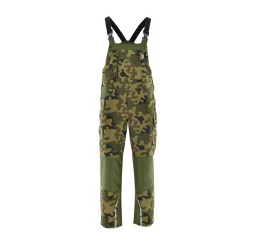 SPODNIE OGRODNICZKI OCIEPLANE STANDARD WINTER ZIELONY CAMO