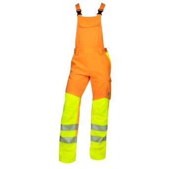 SPODNIE OGRODNICZKI SIGNAL - POMARAŃCZOWY - 176-182CM
