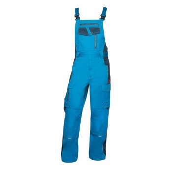 SPODNIE OGRODNICZKI VISION 03 - NIEBIESKI - 183-190CM