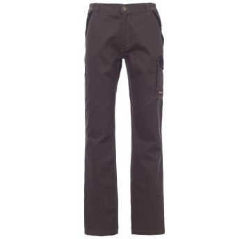SPODNIE ROBOCZE CANYON - ZADYMIONY-CZARNY
