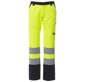 SPODNIE ROBOCZE CHARTER LADY - ŻÓŁTY FLUO-GRANATOWY