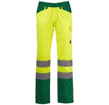 SPODNIE ROBOCZE CHARTER SUMMER - ŻÓŁTY FLUO-ŻELOWY ZIELONY