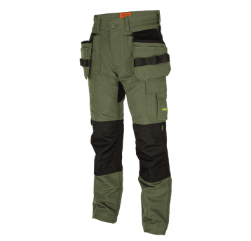 SPODNIE ROBOCZE DO PASA EREBOS GREEN/BLACK