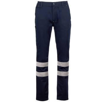 SPODNIE ROBOCZE ENGINE STRETCH REFLEX - GRANATOWY