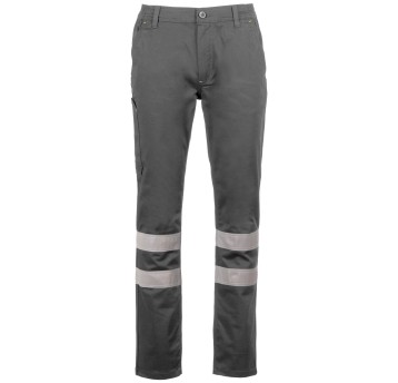 SPODNIE ROBOCZE ENGINE STRETCH REFLEX - ZADYMIONY