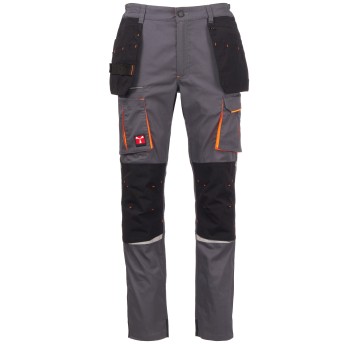 SPODNIE ROBOCZE NEXT 400 HOLSTER - ZADYMIONY-CZARNY
