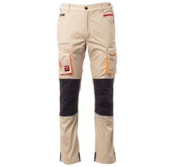 SPODNIE ROBOCZE NEXT 400 SUMMER - KAKI-NERO