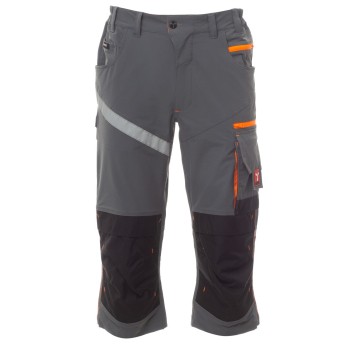 SPODNIE ROBOCZE NEXT 4W PIRATE - ZADYMIONY-CZARNY