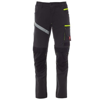 SPODNIE ROBOCZE NEXT 4W SUMMER - ANTRACYTOWY-CZARNY