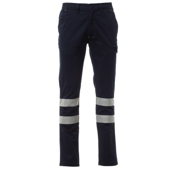 SPODNIE ROBOCZE POWER STRETCH REFLEX - GRANATOWY