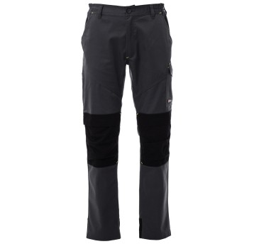 SPODNIE ROBOCZE WORKER TECH - ANTRACYTOWY-CZARNY