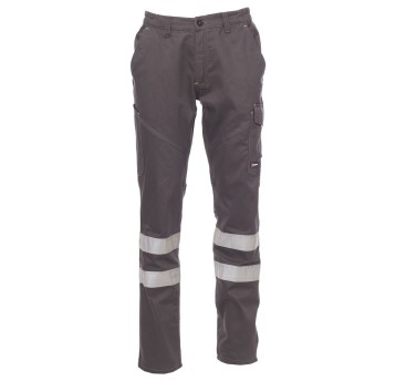 SPODNIE ROBOCZE WORKER WINTER REFLEX - ZADYMIONY