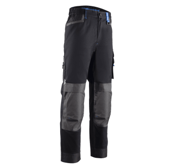 SPODNIE STRETCH COVERGUARD TELICA - CZARNY-NIEBIESKI