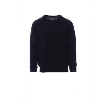 SWETER DEKOLT OKRĄGŁY UNISEX FLY - GRANATOWY