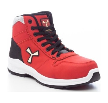TRZEWIKI OCHRONNE S3 GET FORCE MID LD S3-NBK - CZERWONY