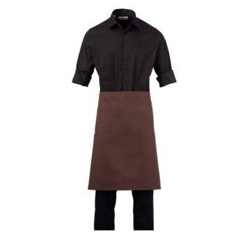 ZAPASKA KUCHARSKA HORECA FOODSERVICE MARKET - BRĄZOWY