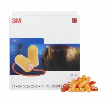 ZATYCZKI 3M 1110 NA SZNURKU (100 PAR) KARTON