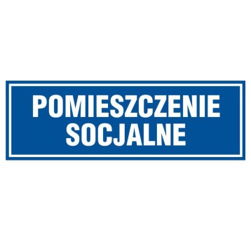 ZNAK-POMIESZCZENIE SOCJALNE- PB 054 BH PN