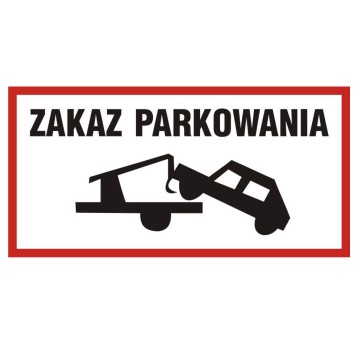 ZNAK - ZAKAZ PARKOWANIA - SA038 EC PN
