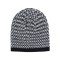 CZAPKA ZIMOWA AKRYLOWA DZIANA DWUWARSTWOWA GRAY MELANGE
